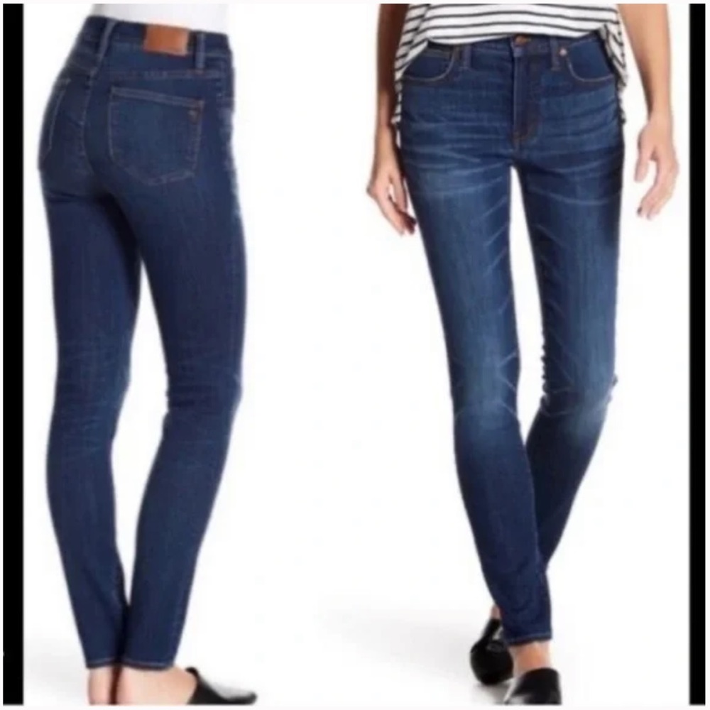 Madewell 9” high rise skinny jeans J4624